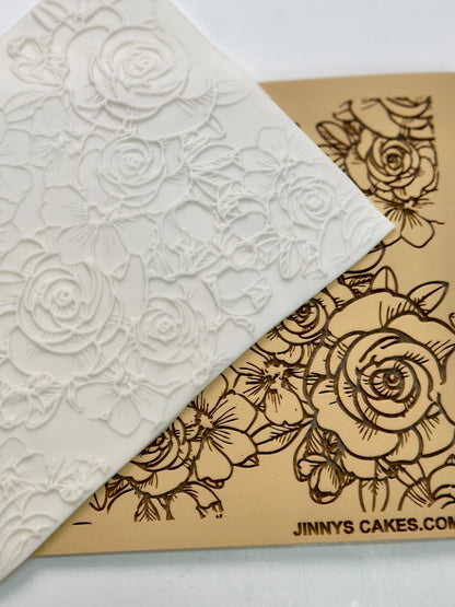 Rose Garden Embossing Mat