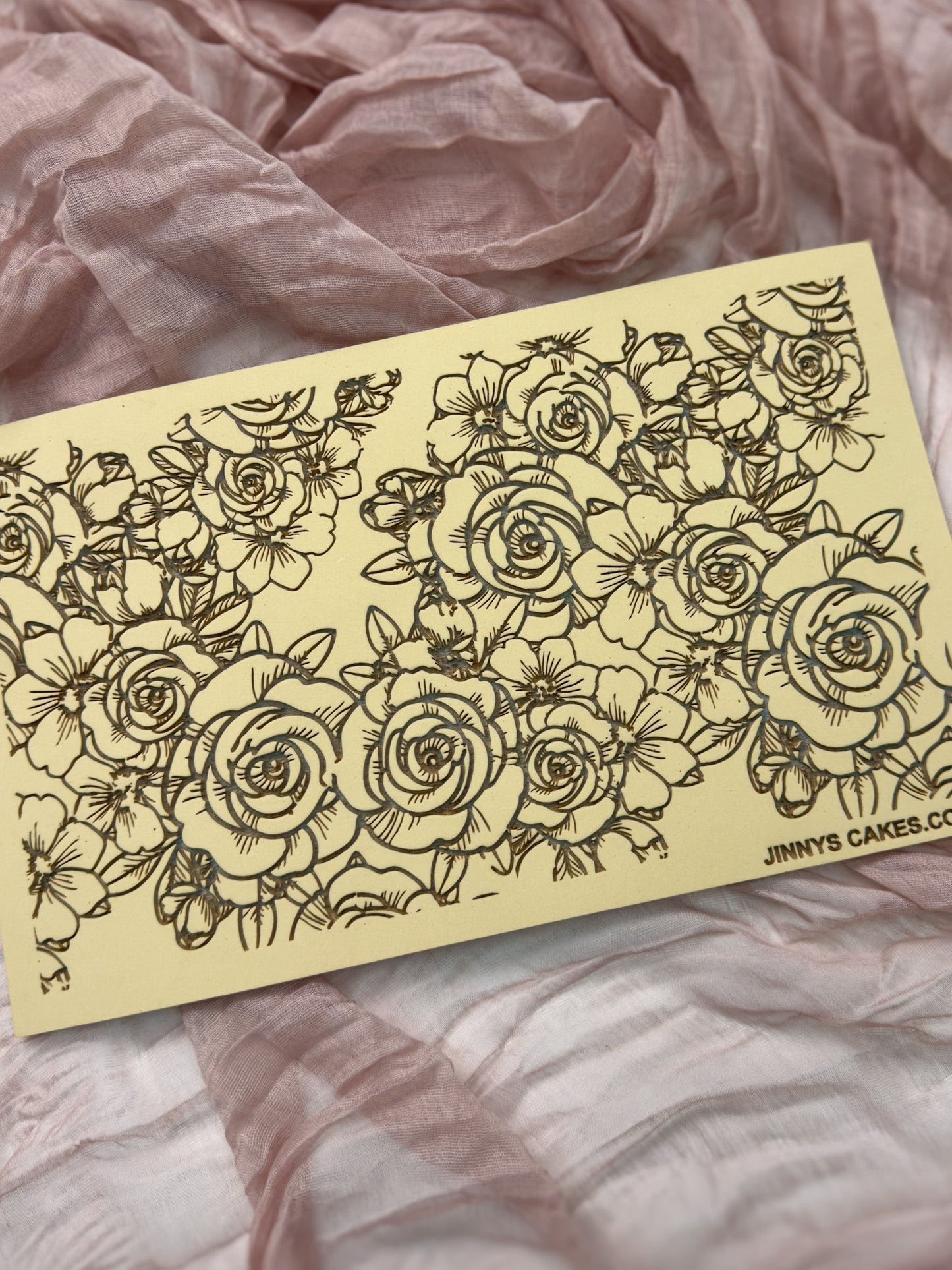 Rose Garden Embossing Mat