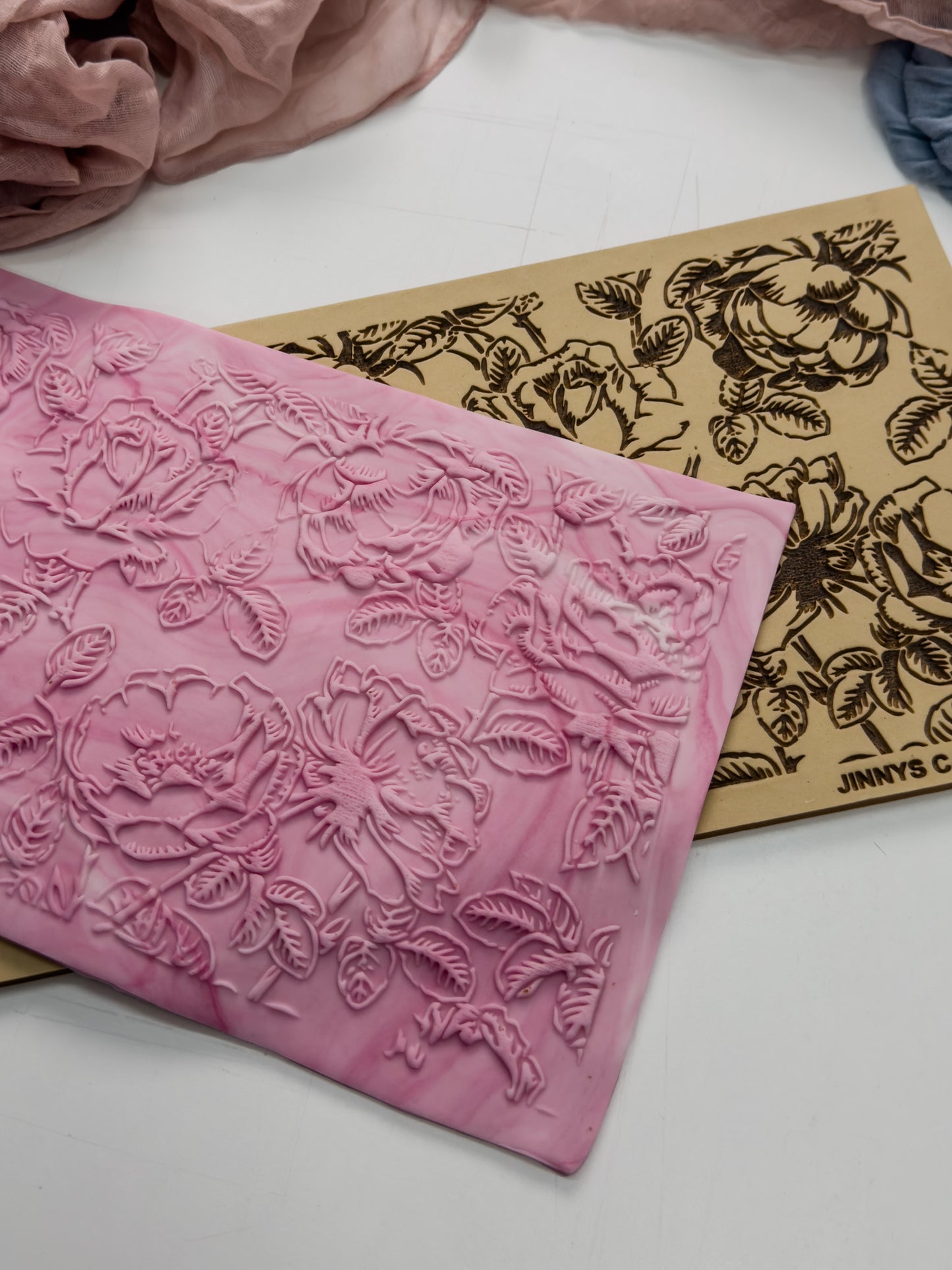 Floral Fancy Embossing Mat