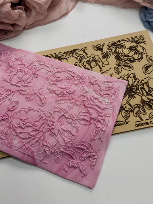 Floral Fancy Embossing Mat