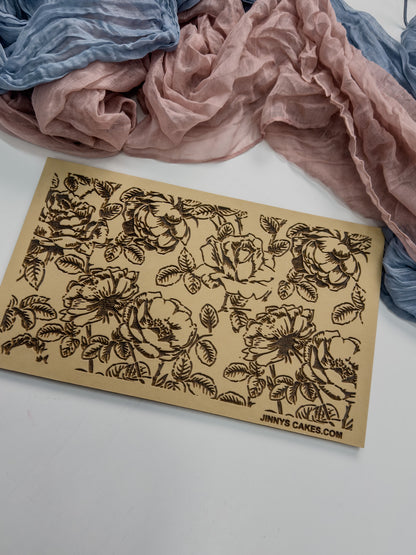 Floral Fancy Embossing Mat
