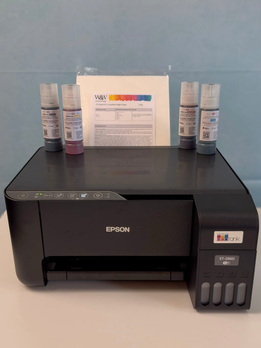 Epson EcoTank ET-2860 Wafer Paper Edible Printing Starter Kit