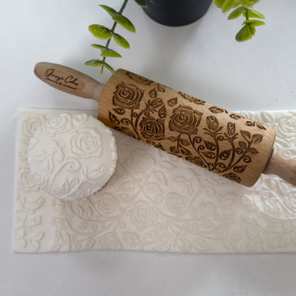 The Eden – Rose Floral Roller Small