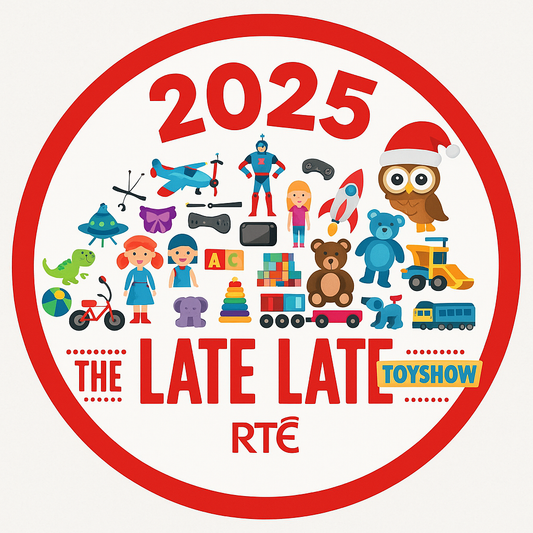 Late Late Toy Show Cupcake Toppers x 15 Precut