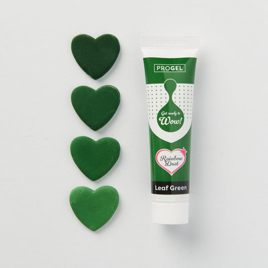 Rainbow Dust ProGel Food Colouring Leaf Green 25g