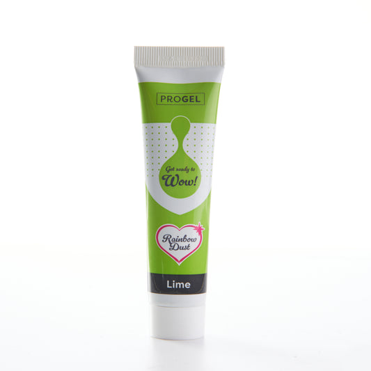 Rainbow Dust ProGel Food Lime Green Colouring  25g
