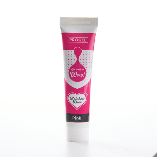 Rainbow Dust ProGel Food Pink Colouring  25g