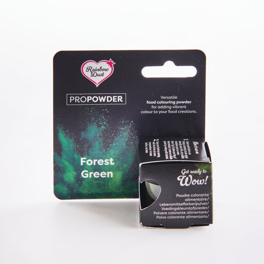 Rainbow Dust Forest Green Edible Pro Powder Colour 2g