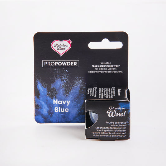 Rainbow Dust Navy Blue Edible Pro Powder Colour 2g
