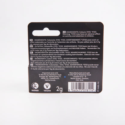 Rainbow Dust Navy Blue Edible Pro Powder Colour 2g