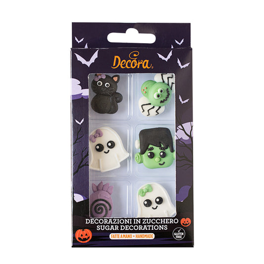 Decora Frankenstein Sugar Figures 6pk