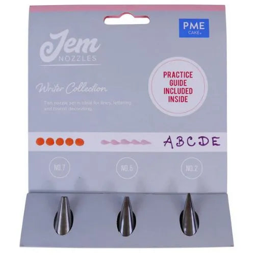 JEM NOZZLES SET – WRITER COLLECTION, PACK OF 3