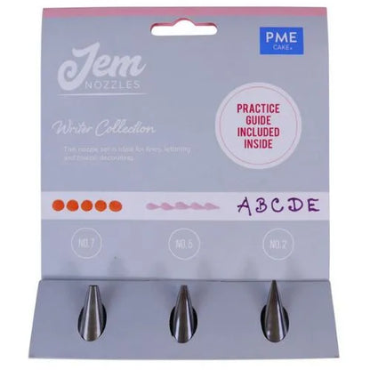 JEM NOZZLES SET – WRITER COLLECTION, PACK OF 3