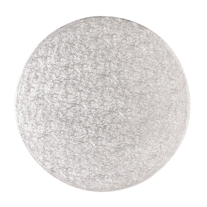10'' (254mm) Cake Drum Round Silver
