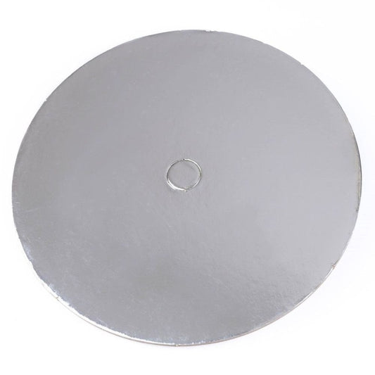 LOYAL Silver Round Perforated Cake Board 10inch