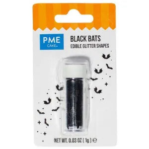 PME HALLOWEEN EDIBLE SPRINKLE SHAPES – BATS (1G)