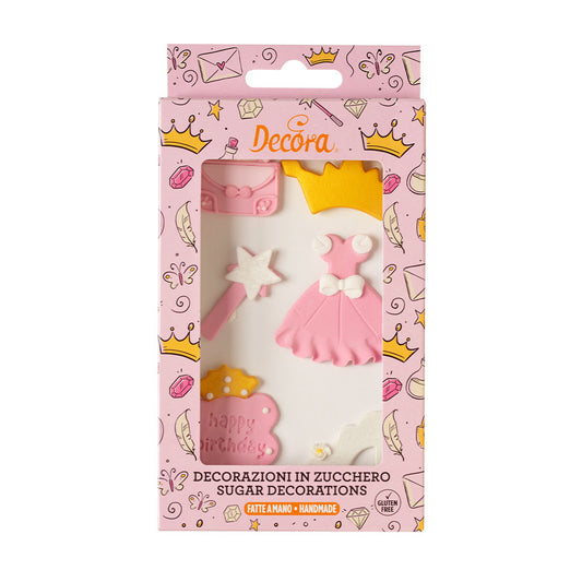 Decora Princess in Sugar Decoration 6pk
