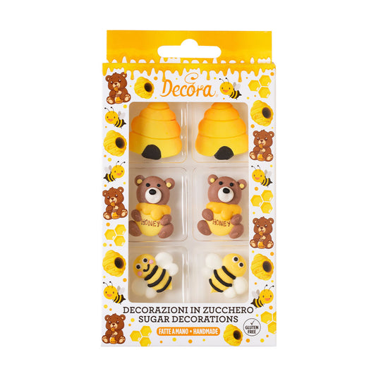Decora Honey in Sugar Decorations 6pk