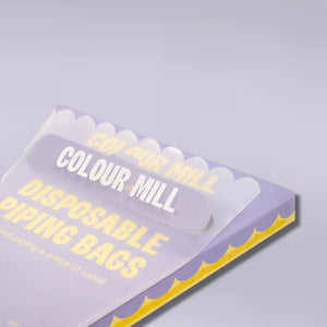 COLOUR MILL Disposable Piping Bags x 50