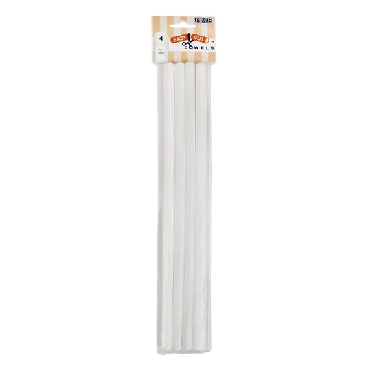 PME Dowel Rods - Easy Cut Pk/4 (30cm / 12”)