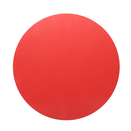 10" Red Matt Masonite Cake Board 5mm Thick - Circa 254mm