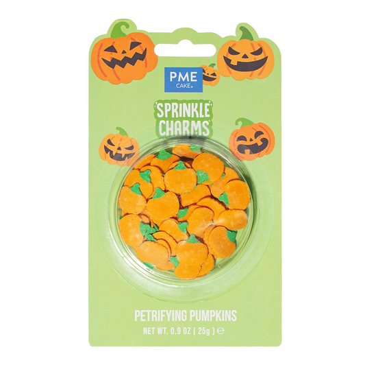 PME HALLOWEEN SPRINKLE CHARMS – PUMPKINS (25G)