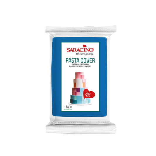 Saracino Pasta Cover Pre-Coloured Blue 1kg
