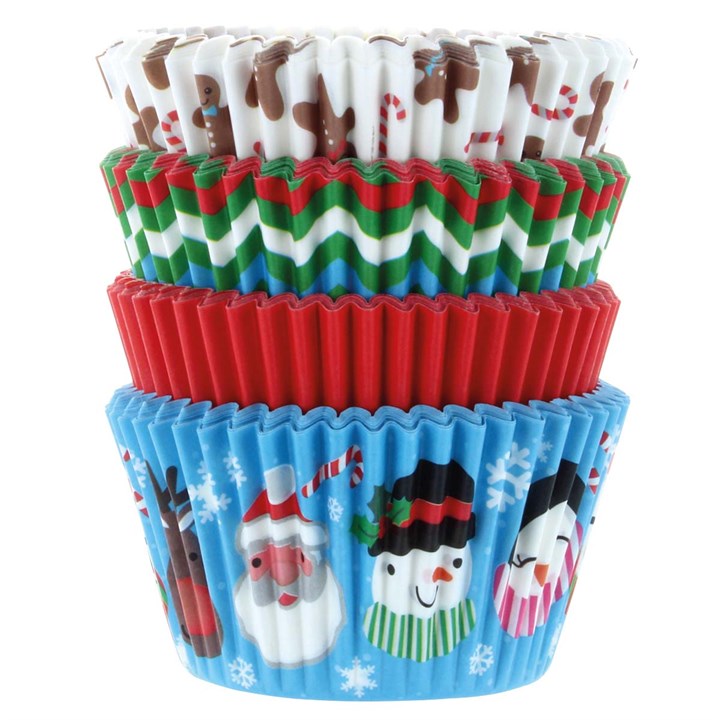 Baked With Love Christmas Friends Baking Cases - Pack Of 100