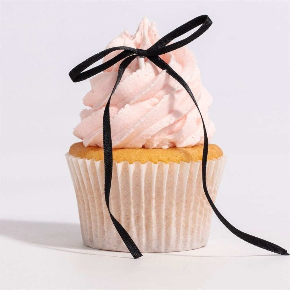 PME Ribbon Bow Cake Toppers – Black (Pack of 8)