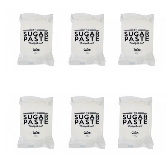 THE SUGAR PASTE White Sugarpaste 1kg x 6