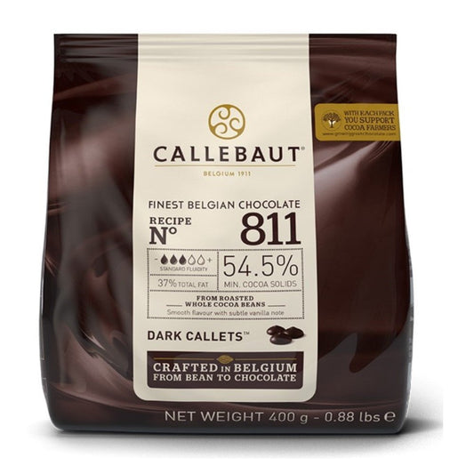 Callebaut  Dark Belgian Chocolate 811 400g