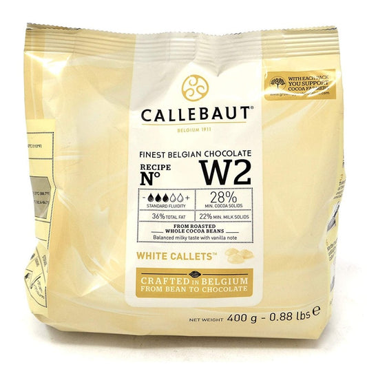 Callebaut White Belgian Chocolate 400g