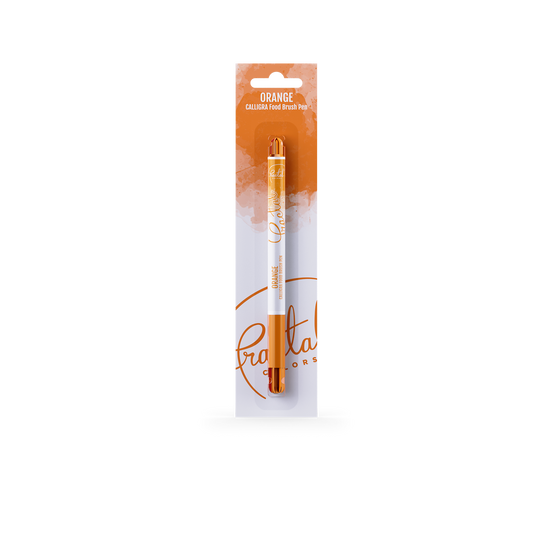Fractal Orange - Calligra Food Brush Pen