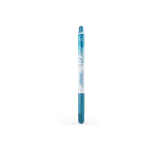 Fractal Turquoise - Calligra Food Brush Pen