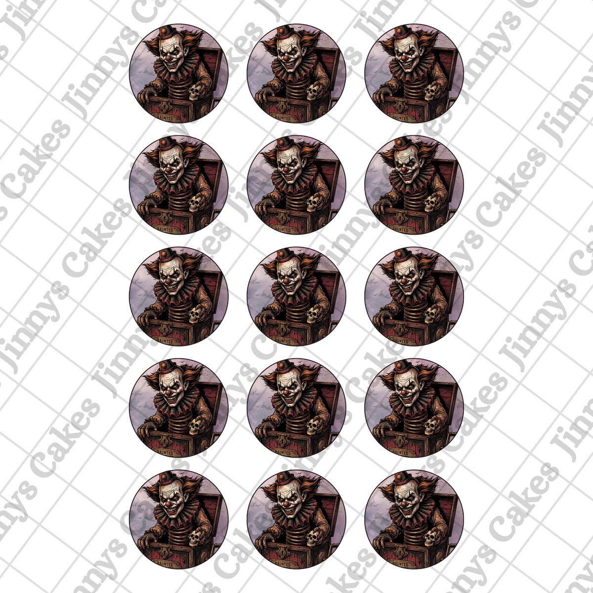 Jack In A Box Digital Cupcake Toppers (watermark removed on download)