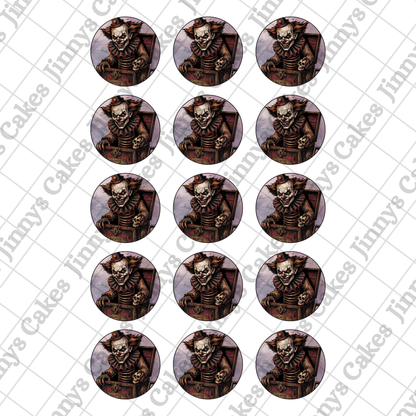 Jack In A Box Digital Cupcake Toppers (watermark removed on download)