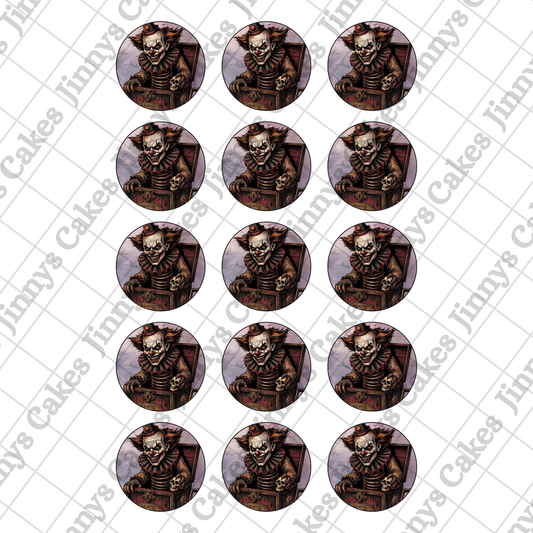 Jack In A Box Digital Cupcake Toppers (watermark removed on download)