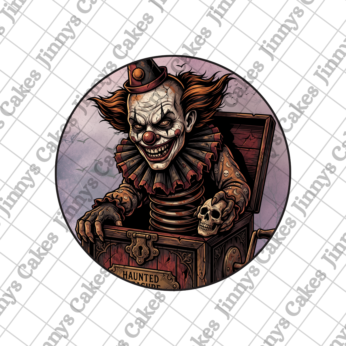 Jack In A Box Digital Cupcake Toppers (watermark removed on download)