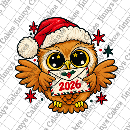 Late late Toy Show Owls Downloadable Cupcake Toppers  (watermark removed on download)