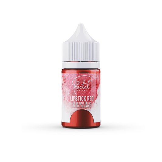 Fractal Lipstick Red- ShimmAir Shine Liquid Food Colouring 30ml
