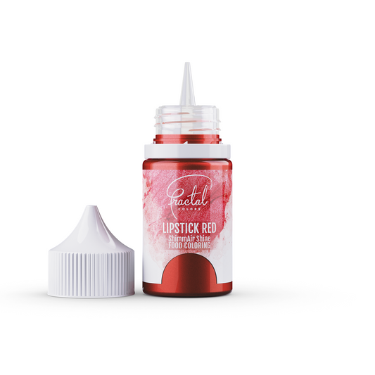 Fractal Lipstick Red- ShimmAir Shine Liquid Food Colouring 30ml