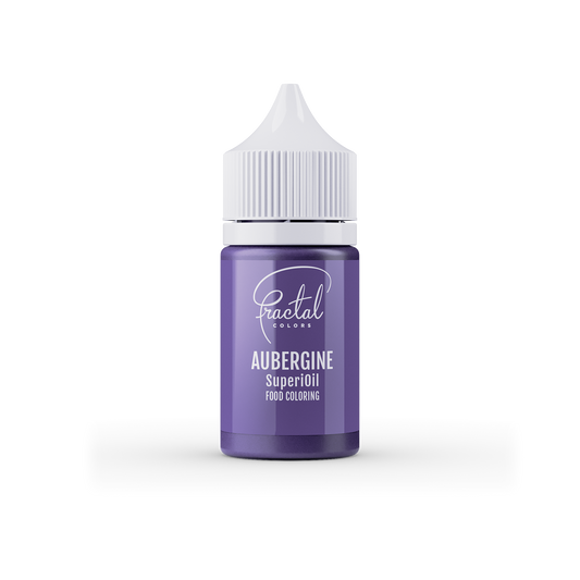 Fractal Aubergine - Superoil Oil Based Food Colouring 30ml