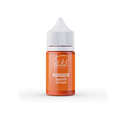 Fractal Mandarin - Superoil Oil Based Food Colouring 30ml