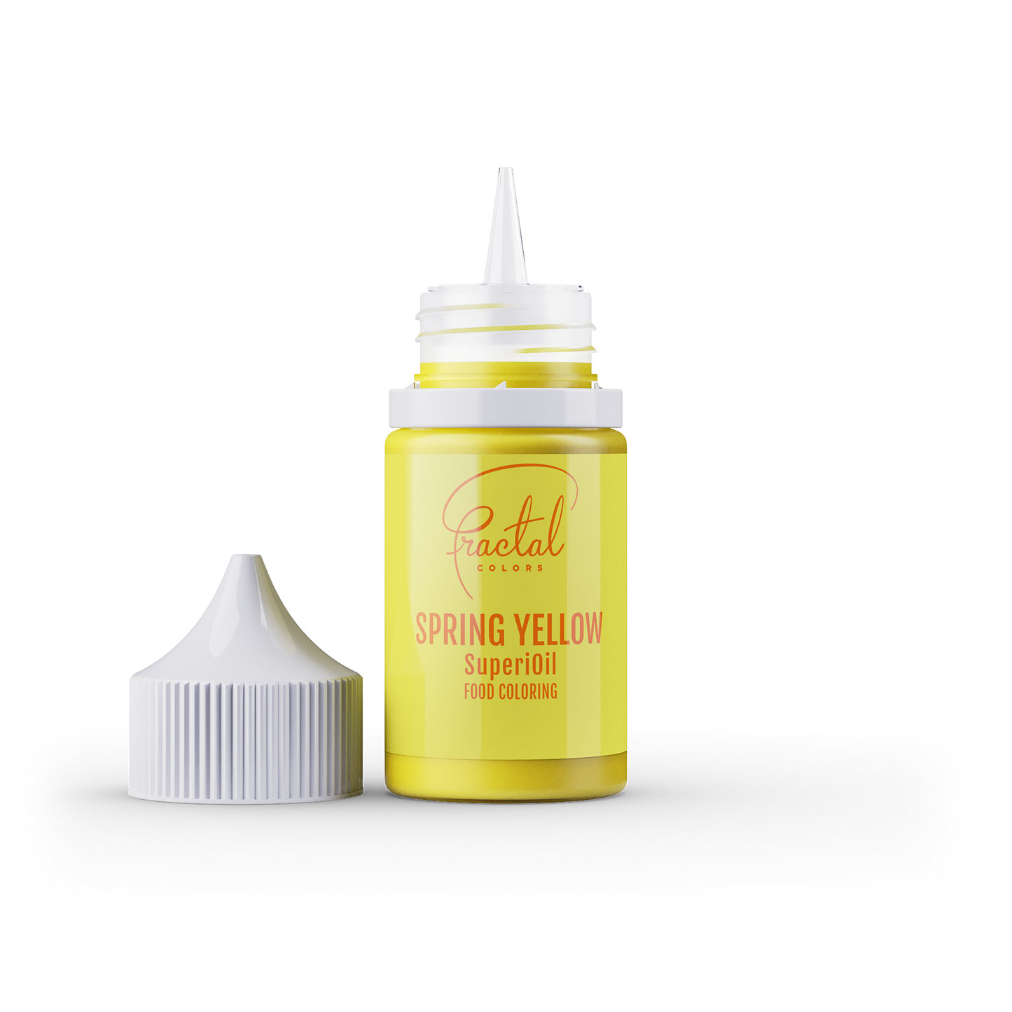 Fractal Spring Yellow - Superoil Oil Based Food Colouring 30ml